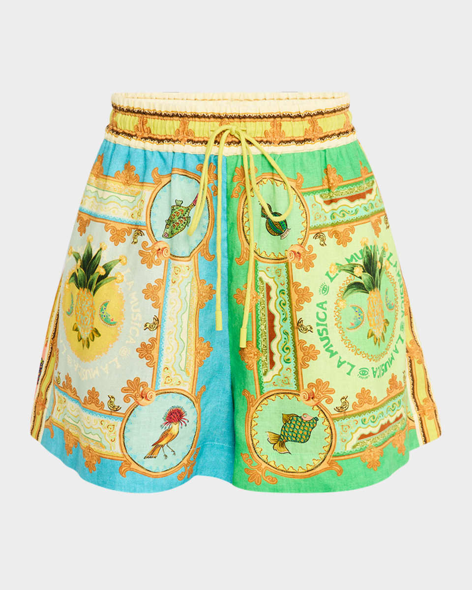 La Musica Linen Shorts